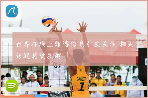 世界杯线上赌博信息引发关注 相关话题持续发酵_1